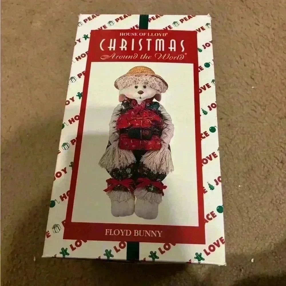 House of Lloyd Christmas Around the World “Floyd Bunny” 1994
